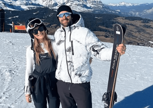 Laura Woods with her Fiancé