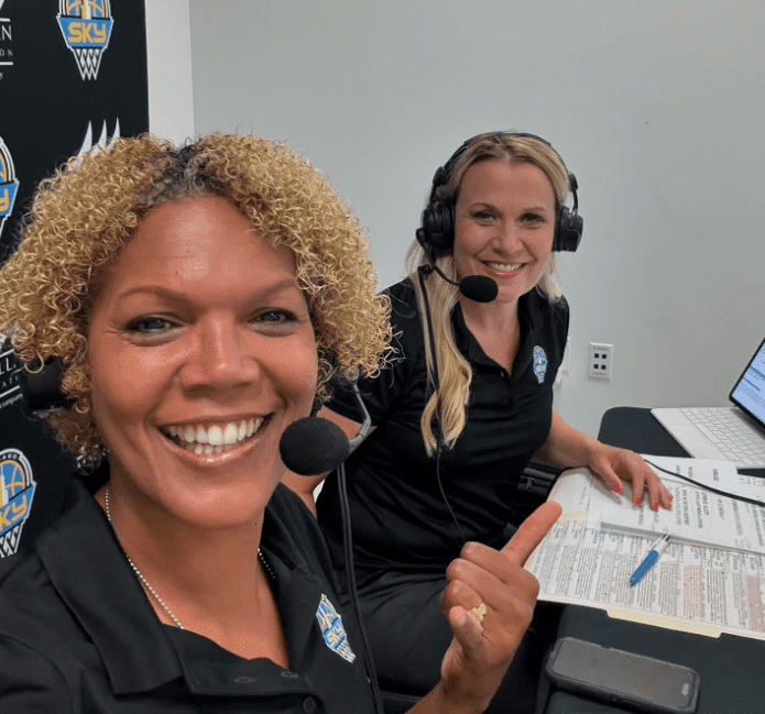 Lisa Byington with Shimmy Miller