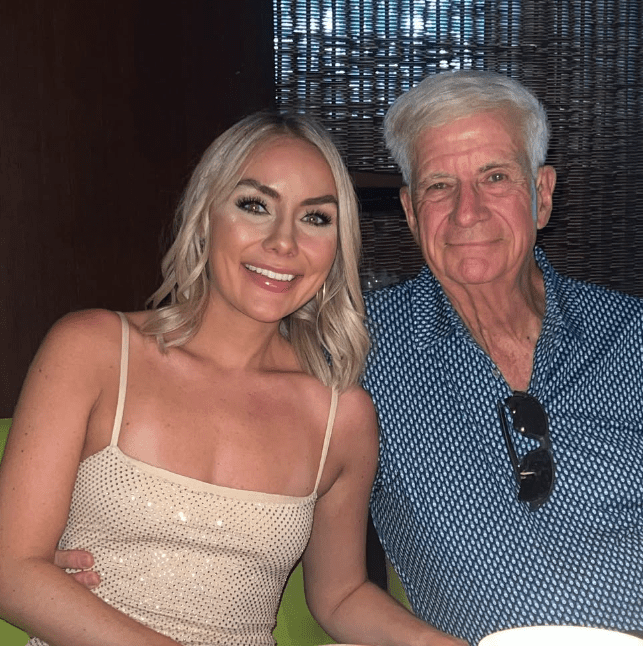 Renee Beninate with her Father