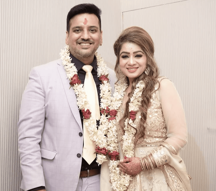 Sakshi Mandwal with her Fiance