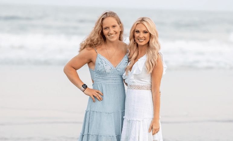 Sharla McBride with her Step-Daughter