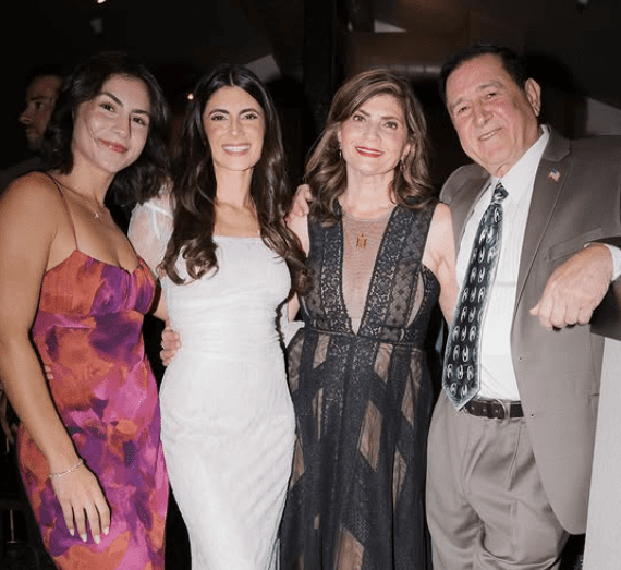 Taban Sharifi with her Family