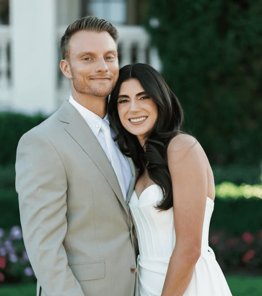 Taban Sharifi with her Fiancé