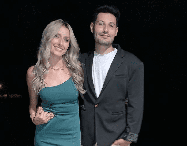 Taylor Bishop with her Husband