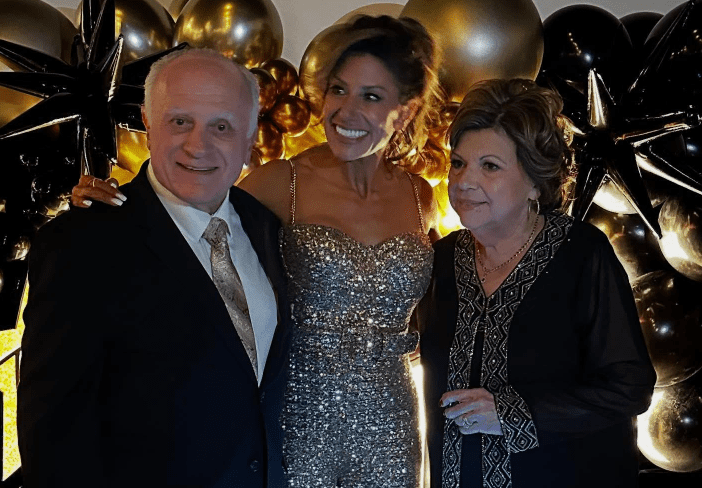 Tina Cervasio with her Parents