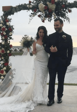 Vanessa Vinent with her Husband