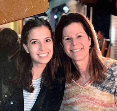Zoe Mintz with her Mother