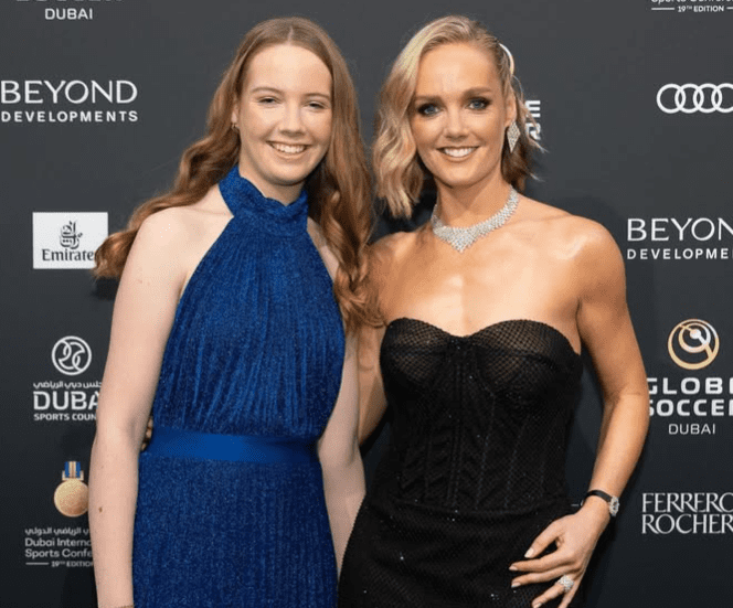 Amanda Davies with her Daughter