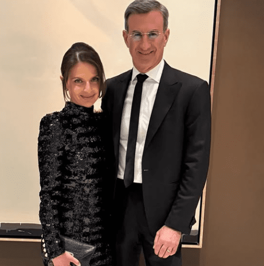 Bianna Golodryga with her Husband