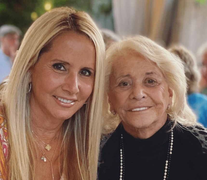 Carolyn Gusoff with her Mother