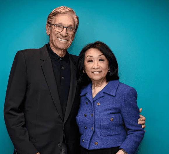 Connie Chung with her Husband