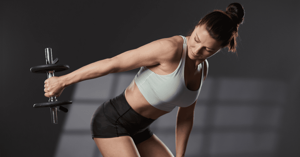 Dumbbell Triceps Kickback