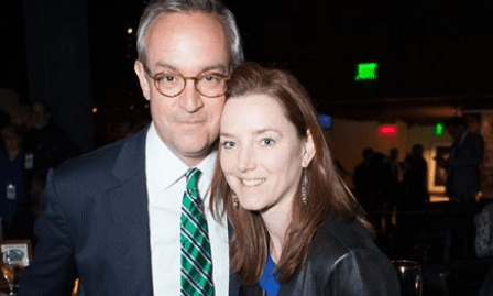 Eamon Javers with his Wife