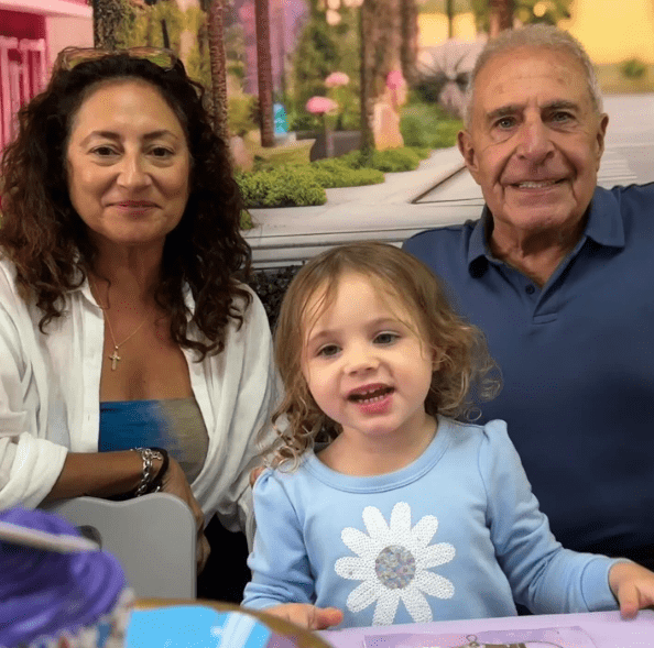 Jeff Berardelli's Parents and His Daughter