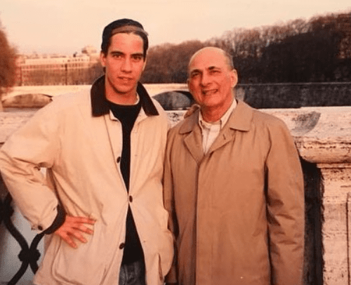 Jim Sciutto with his Father