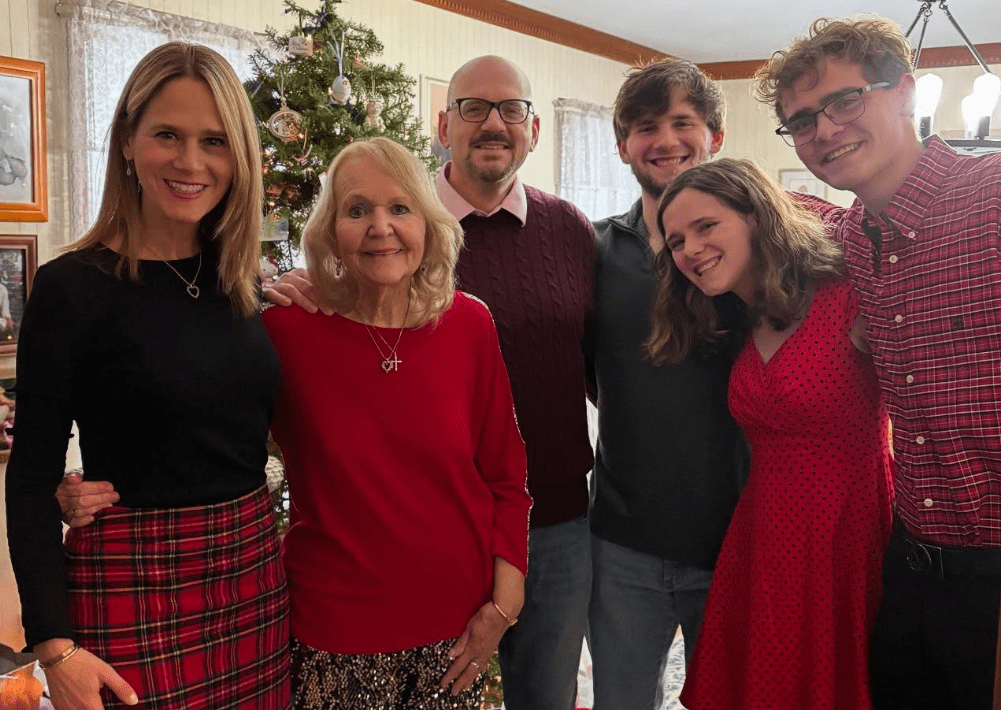 Lori Ann LaRocco with her Husband, Children and other Family Member
