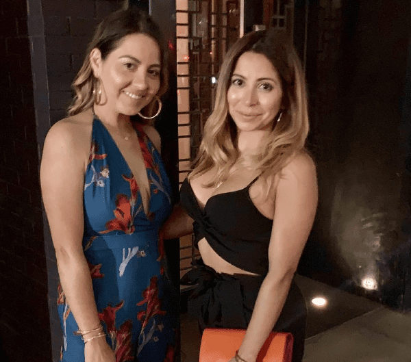 Silvana Henao with her Sister