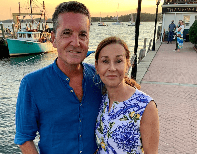 Tony Aiello with his Wife