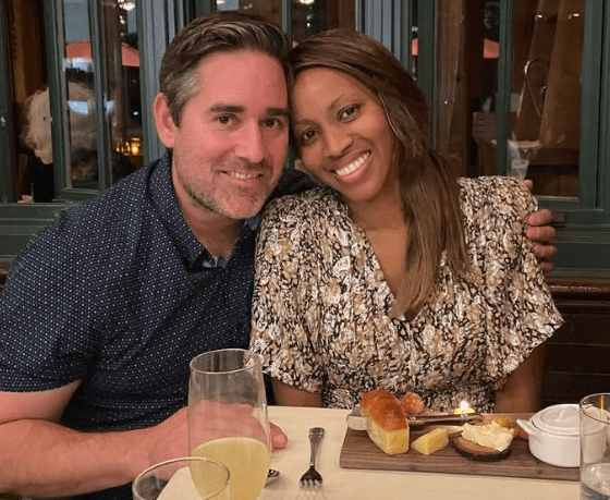 Zain Asher with her Husband
