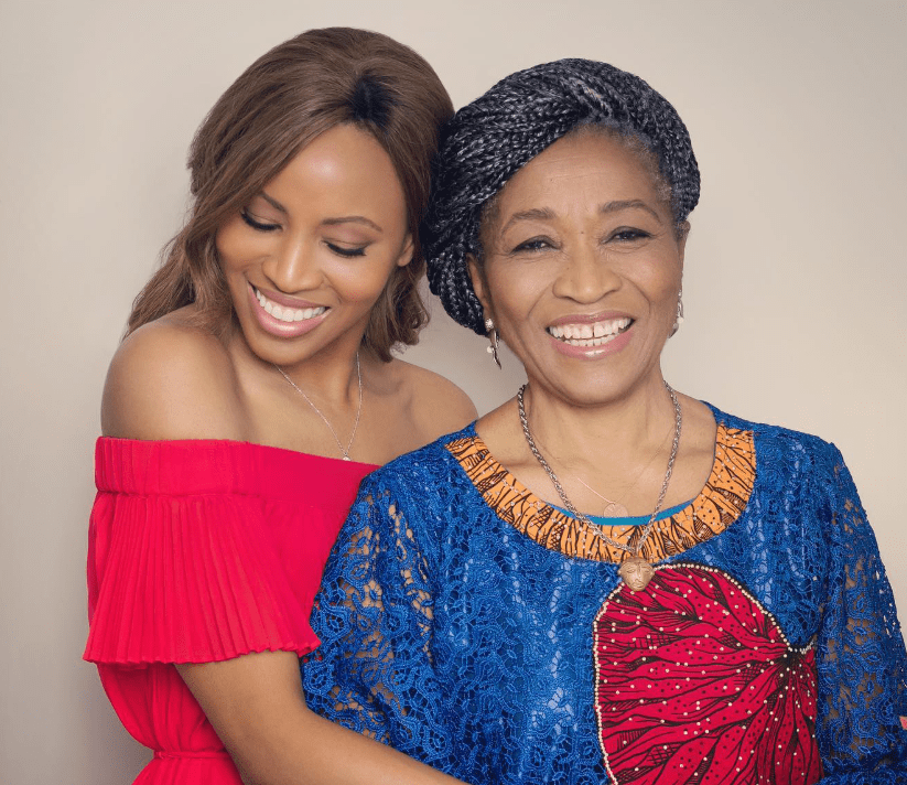 Zain Asher with her Mother