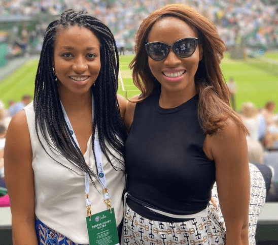 Zain Asher with her Sister