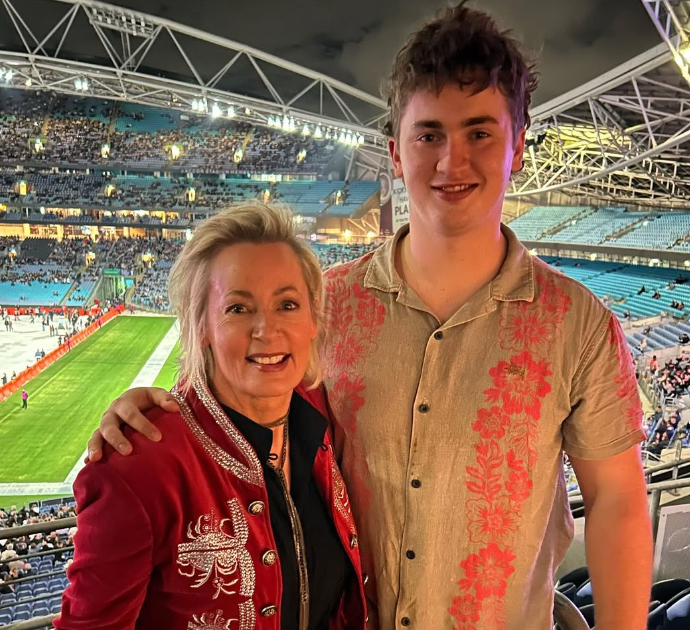 Amanda Keller with her Son Jack