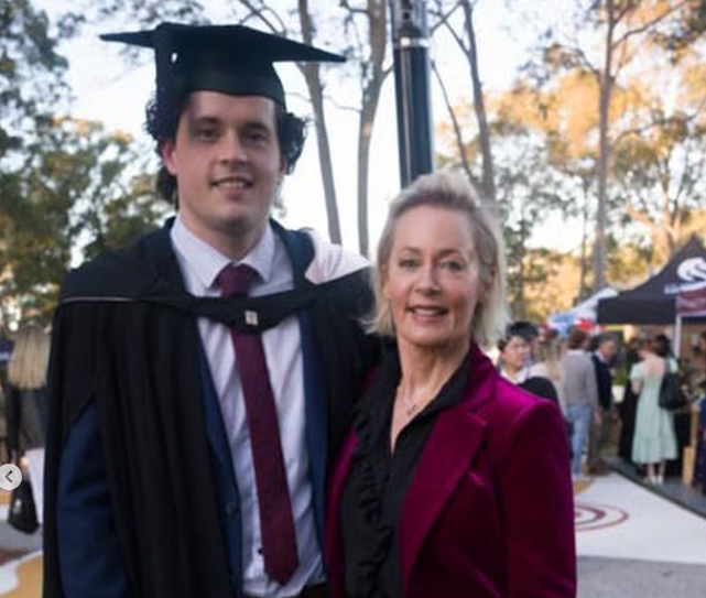 Amanda Keller with her Son Liam