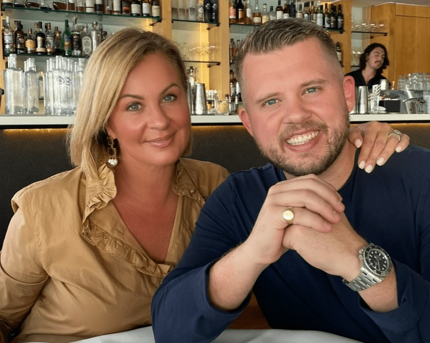 Chyka Keebaugh with her Son