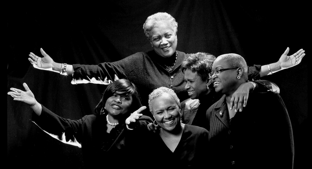 Donna Brazile with her Sisters