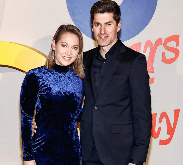 Ginger Zee with her Husband