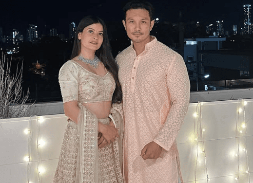 Jeet Selal with his Wife