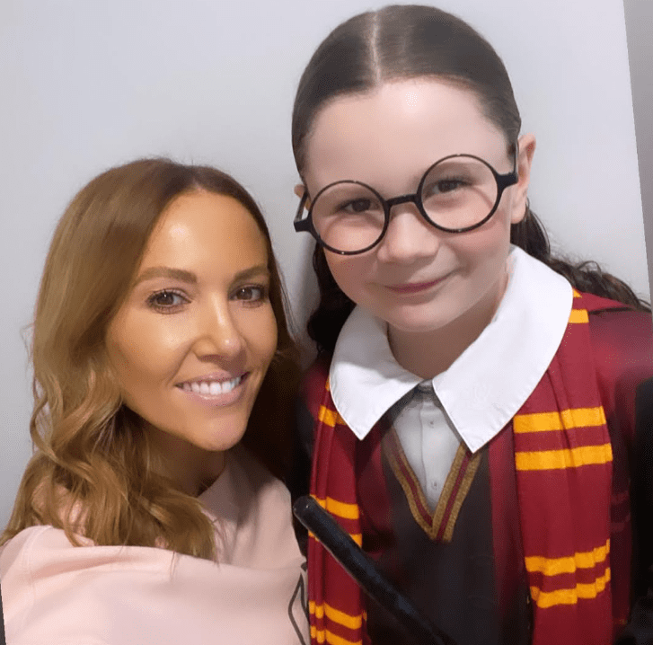 Kyly Clarke with her Daughter