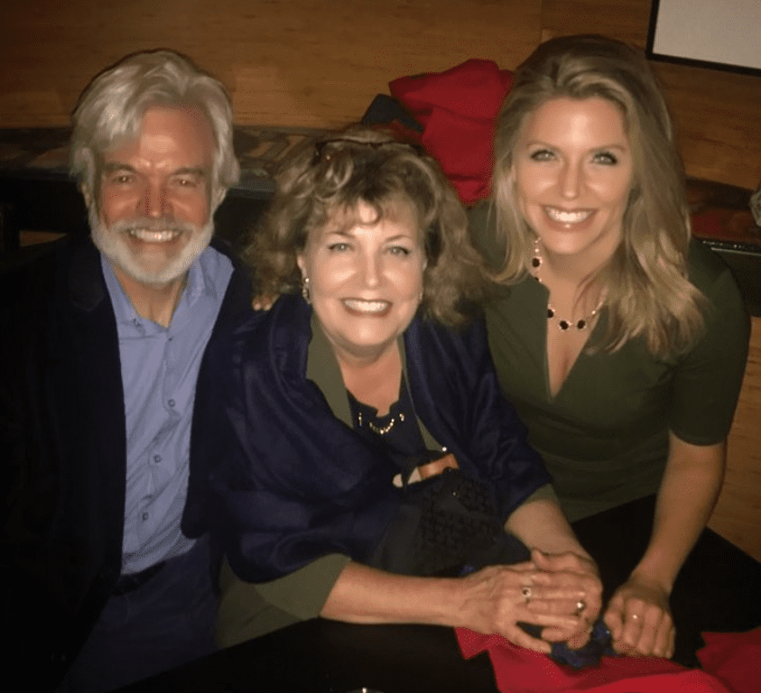 Natalie Duddridge with her Parents