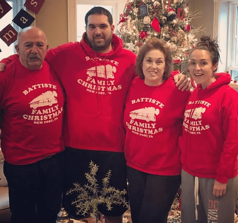 Nikki Battiste with Her Parents and Brother