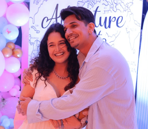 Prince Narula with his Wife