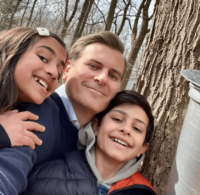 Reena Ninan's Husband and her Kids