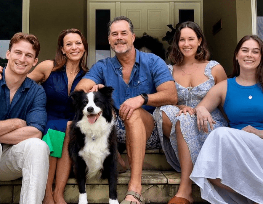 Sofie Formica with her Husband, Son and Daughters