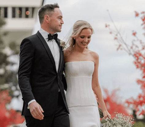 Alexis Daish with her Husband