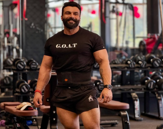 Bodybuilder Amit Panghal