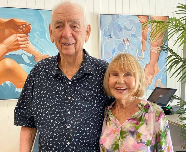 Christine Ahern's Parents