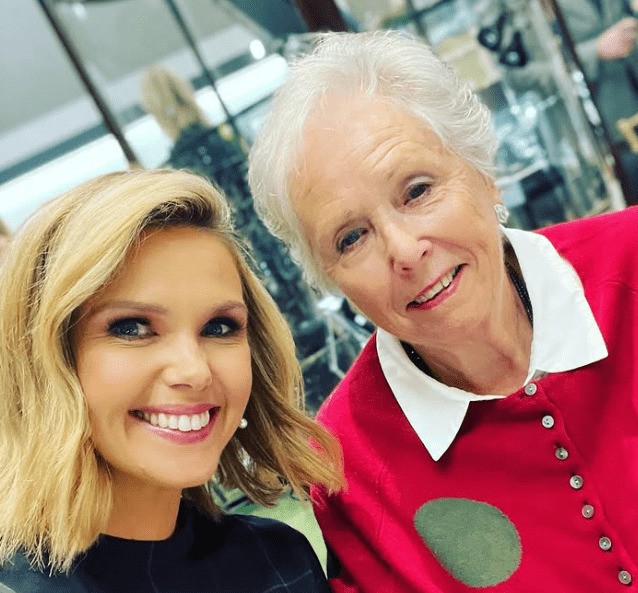 Edwina Bartholomew with her Mother