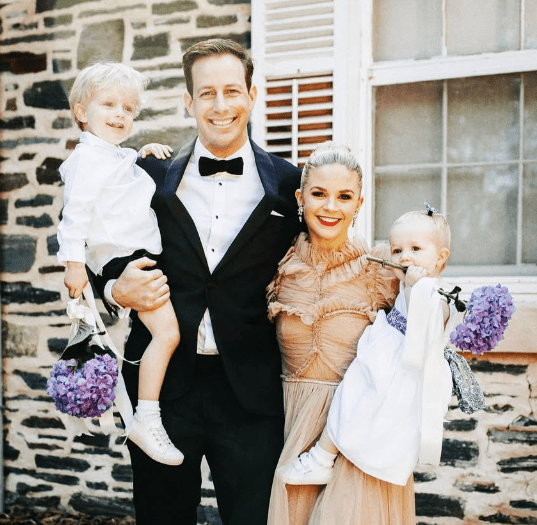 Emma Freedman with her Husband and Children