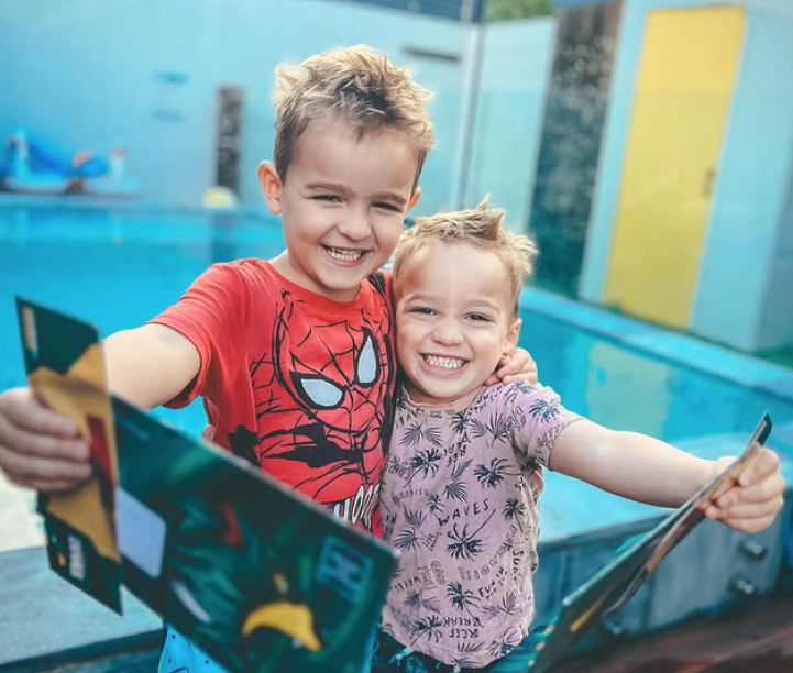 Jayne Azzopardi's two Son