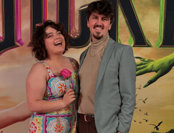 Matilda Boseley with her Partner