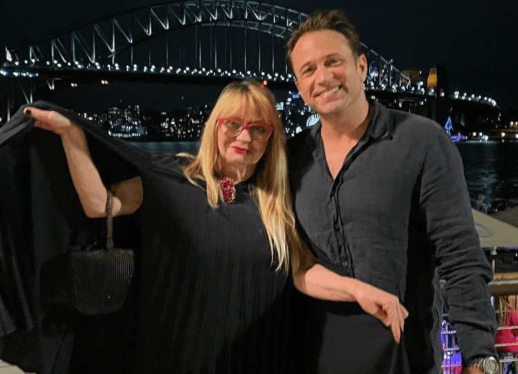 Matt Doran with his Mother