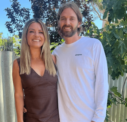 Natalia Cooper with her Husband