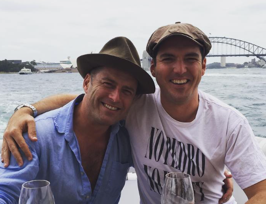 Peter Stefanovic with his Brother