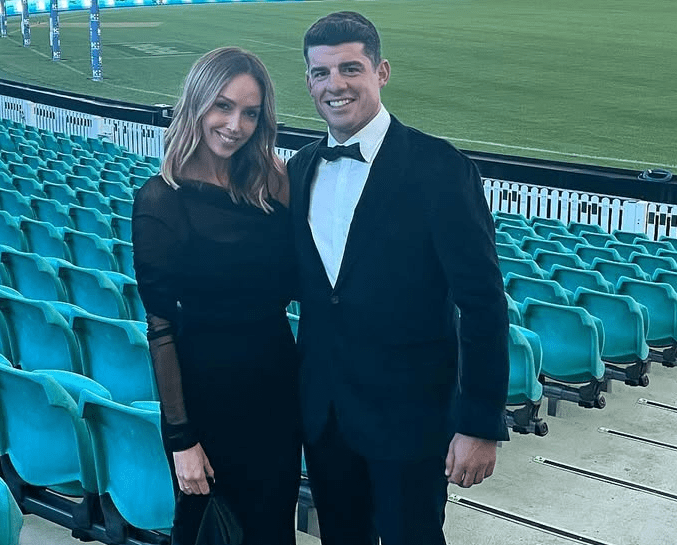 Sophie Walsh with her Partner