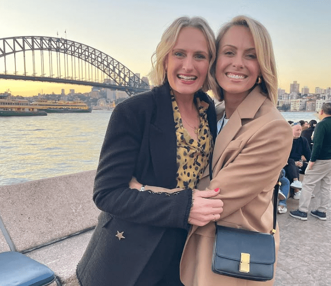 Sylvia Jeffreys with her Sister