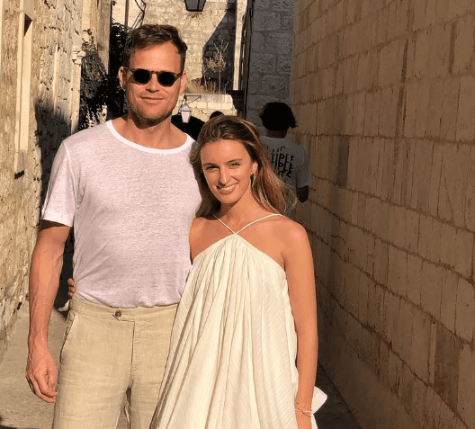 Tom Steinfort with his Wife